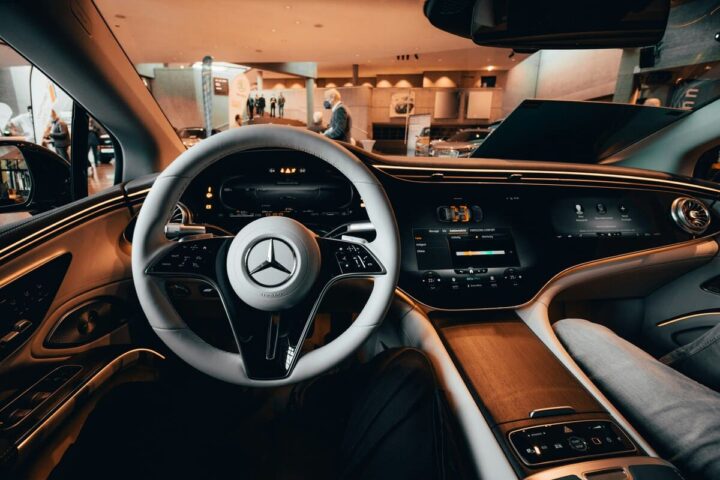 Mercedes EQS interiör