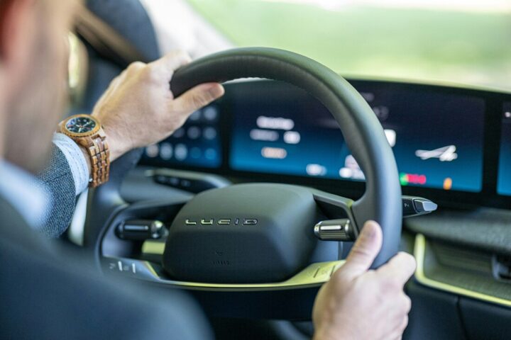 Lucid air interiör